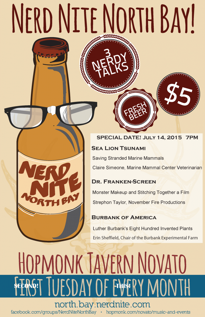 NerdNite NB Ticket Page Picture - July Lineup