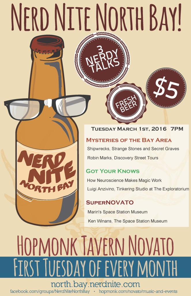 NerdNite NB Picture for Ticket Page - March Lineup